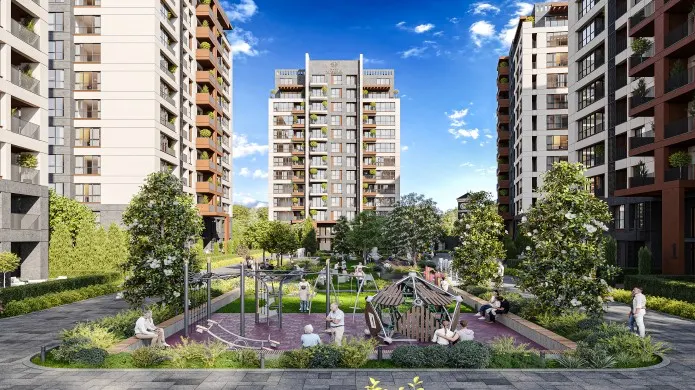 Playground at Bati Atasehir Evleri