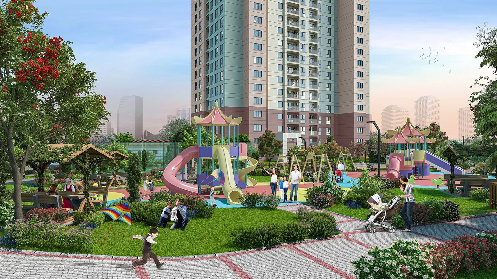 Playground at Bizim Evler 11