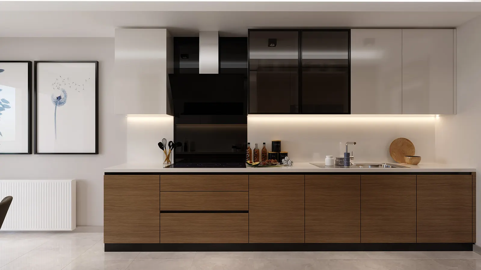 Kitchen of a Bizim Evler 11 apartment