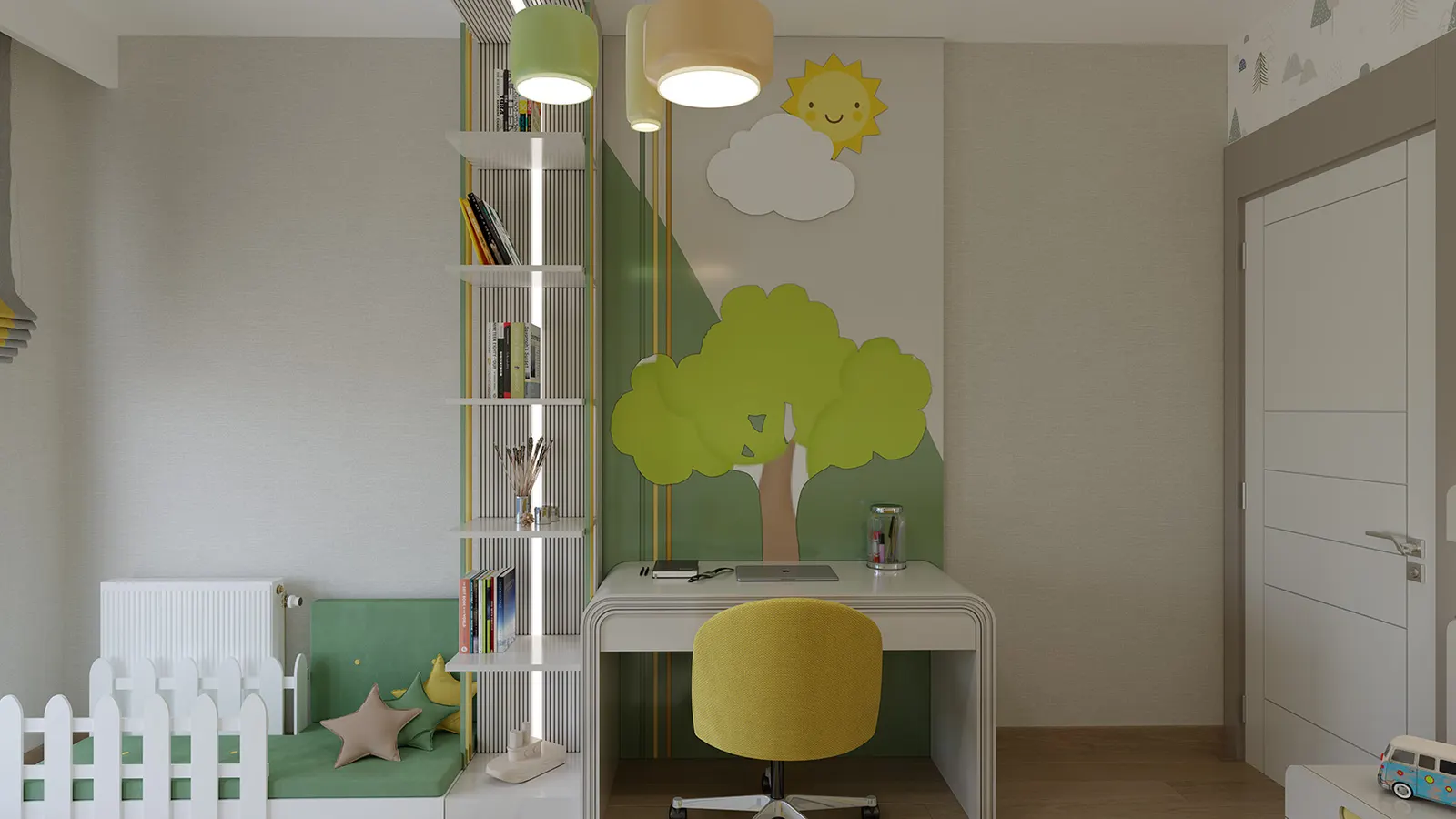 Children's room of a Bizim Evler 11 apartment