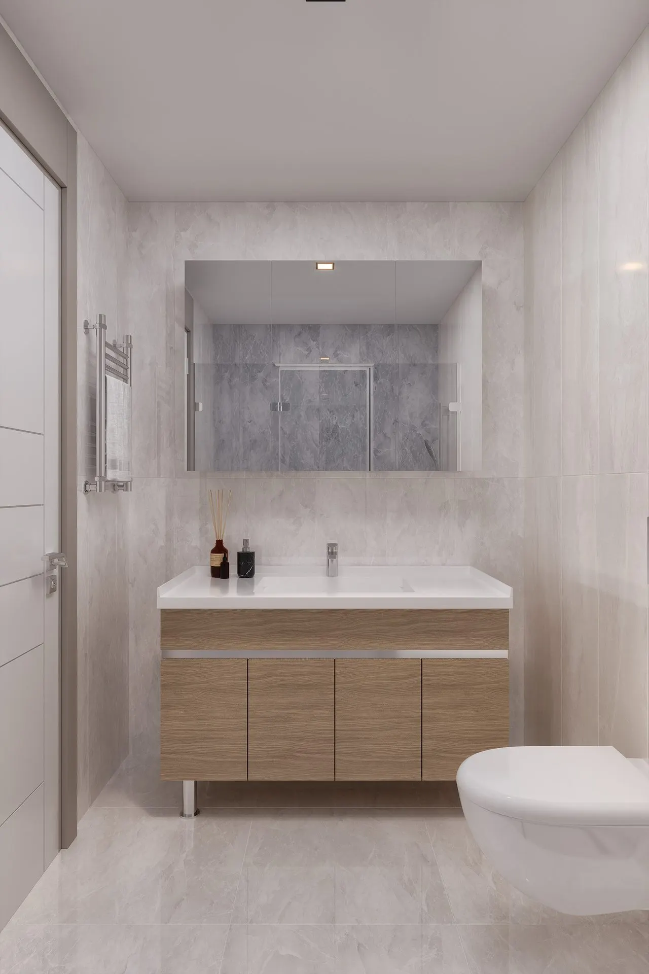 Bathroom of a Bizim Evler 11 apartment