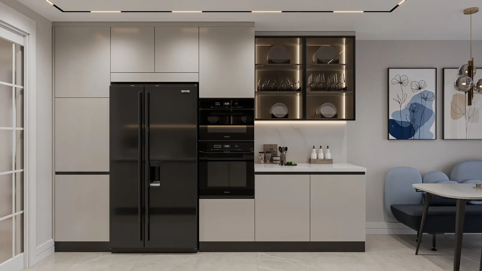 Kitchen of a Bizim Evler 12 apartment
