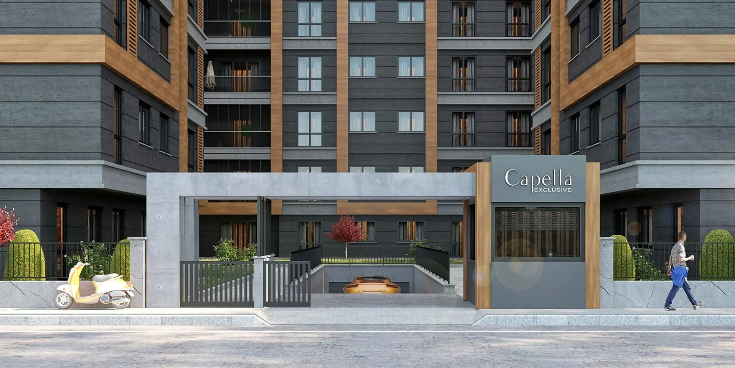 Entrance gate of Capella Exclusive Tuzla