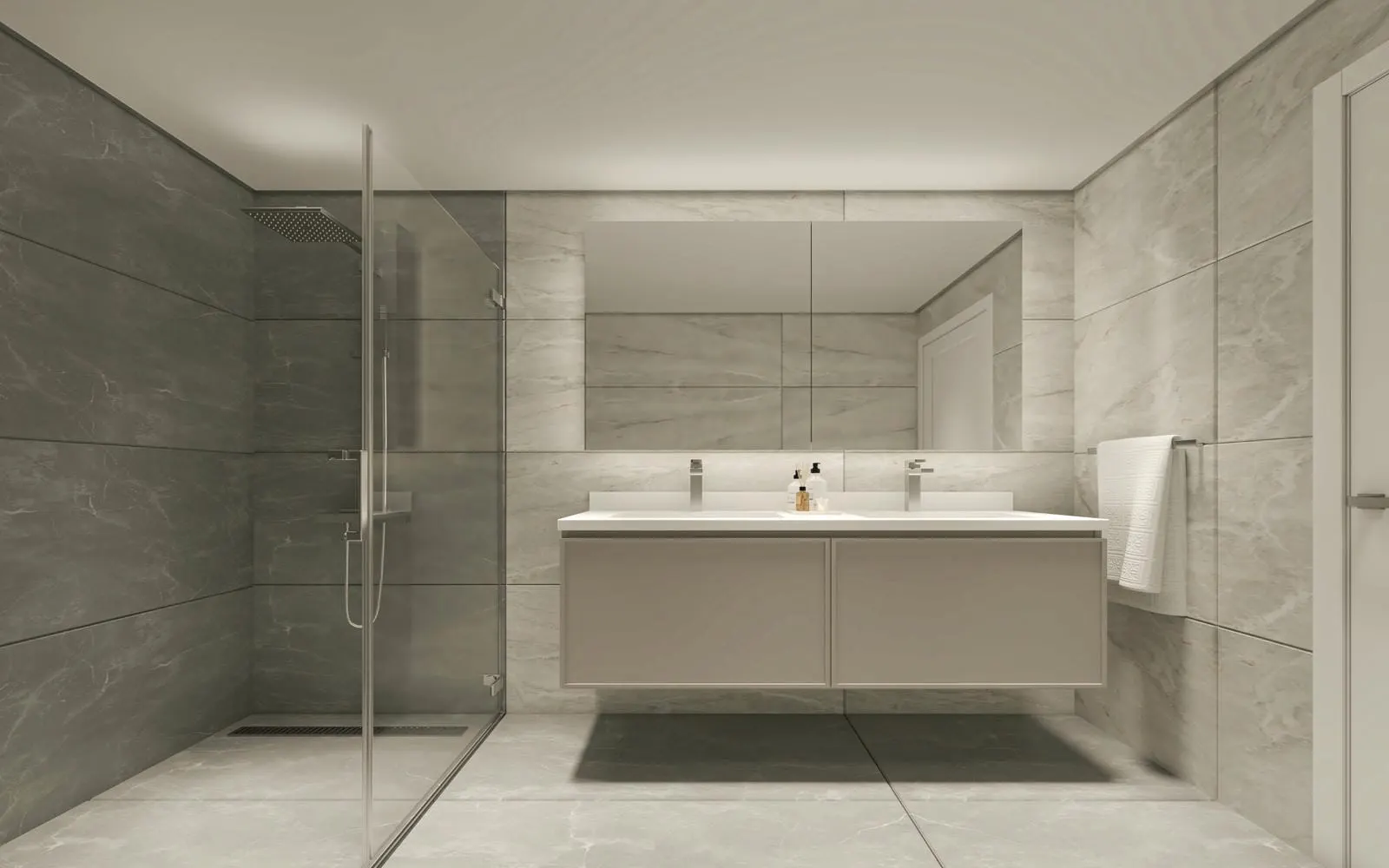 Bathroom of a Damla Kent apartment