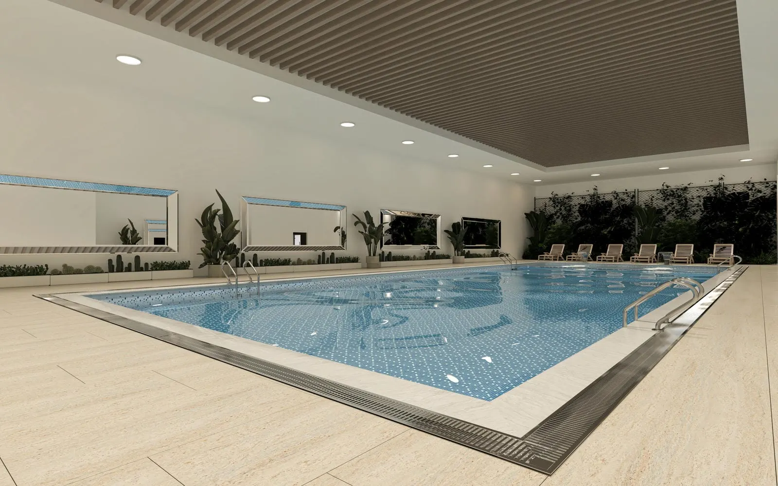 Indoor pool at Damla Kent