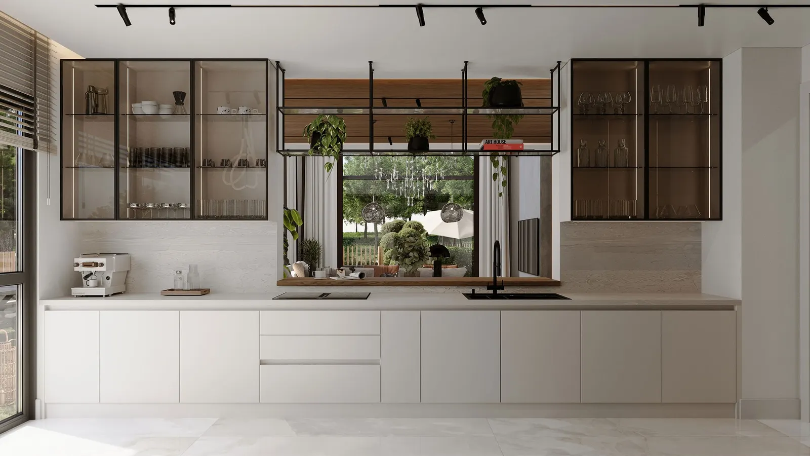 Kitchen in a Demirhan Fuente duplex