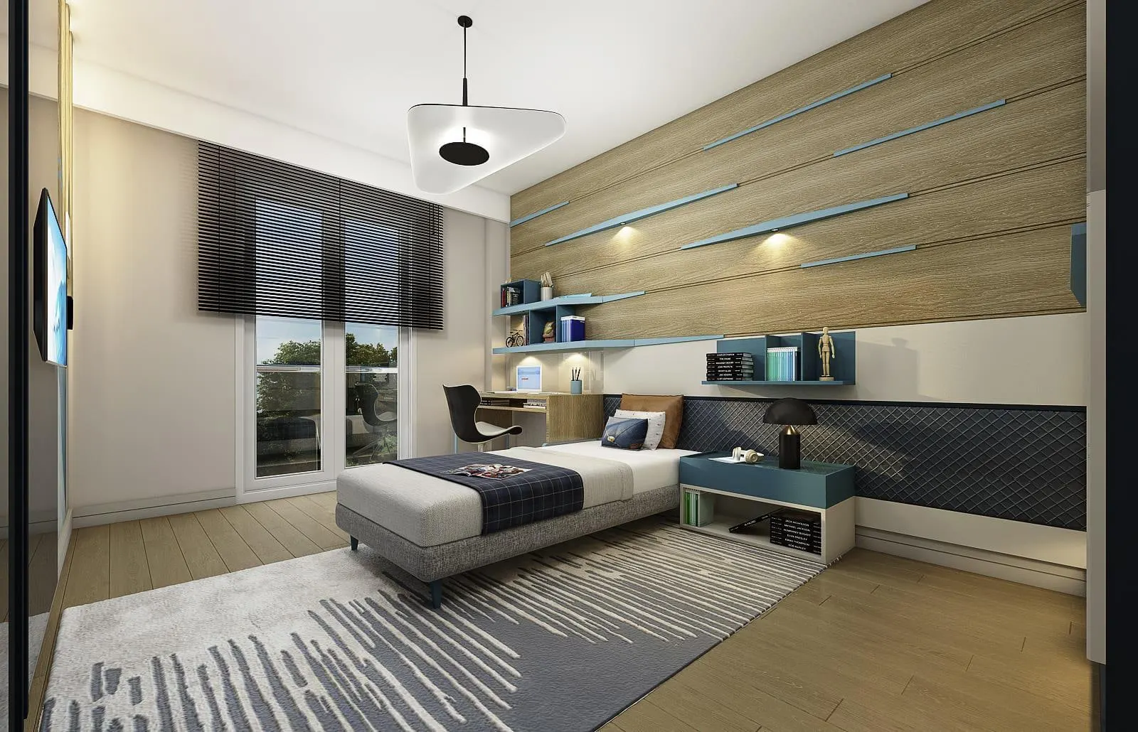 Children's room in a Deniz Istanbul Sedef Konaklari apartment