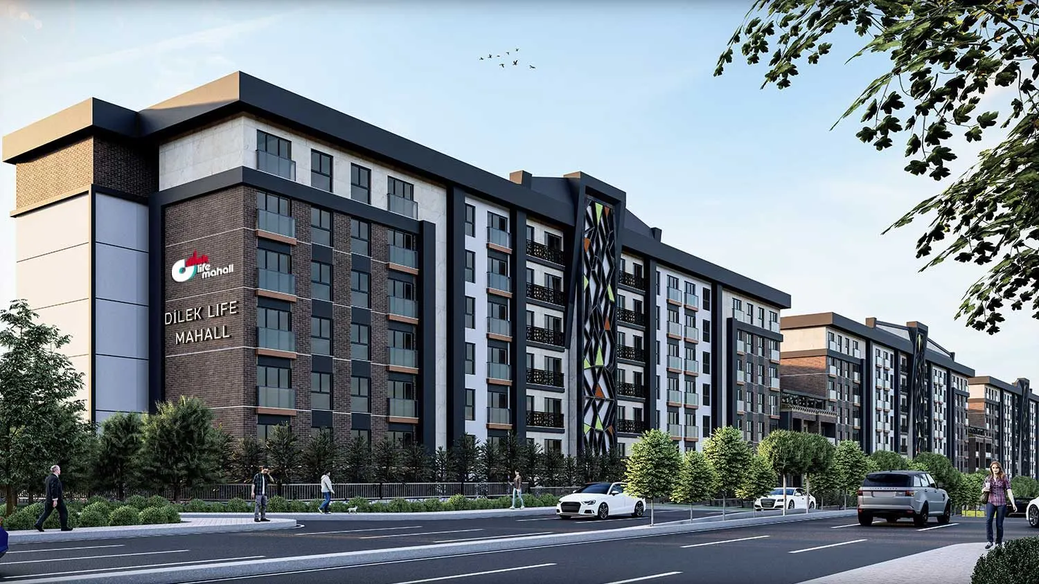 Dilek Life Mahall seen from the street