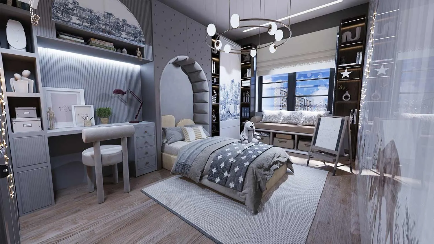 Children's room in a Dilek Life Mahall apartment