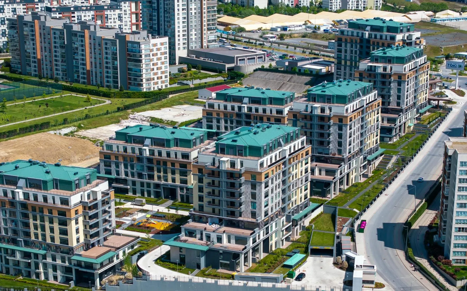 Aerial photo of Ebruli Kayasehir