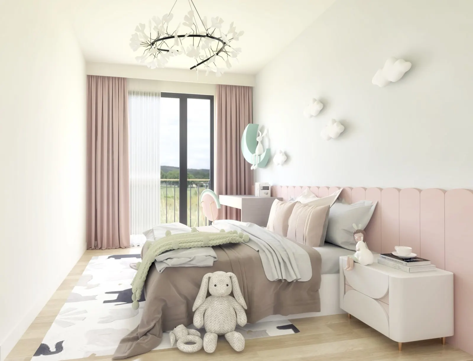 Children's room in an Emlak Konut Vadi Evleri 2. Etap apartment