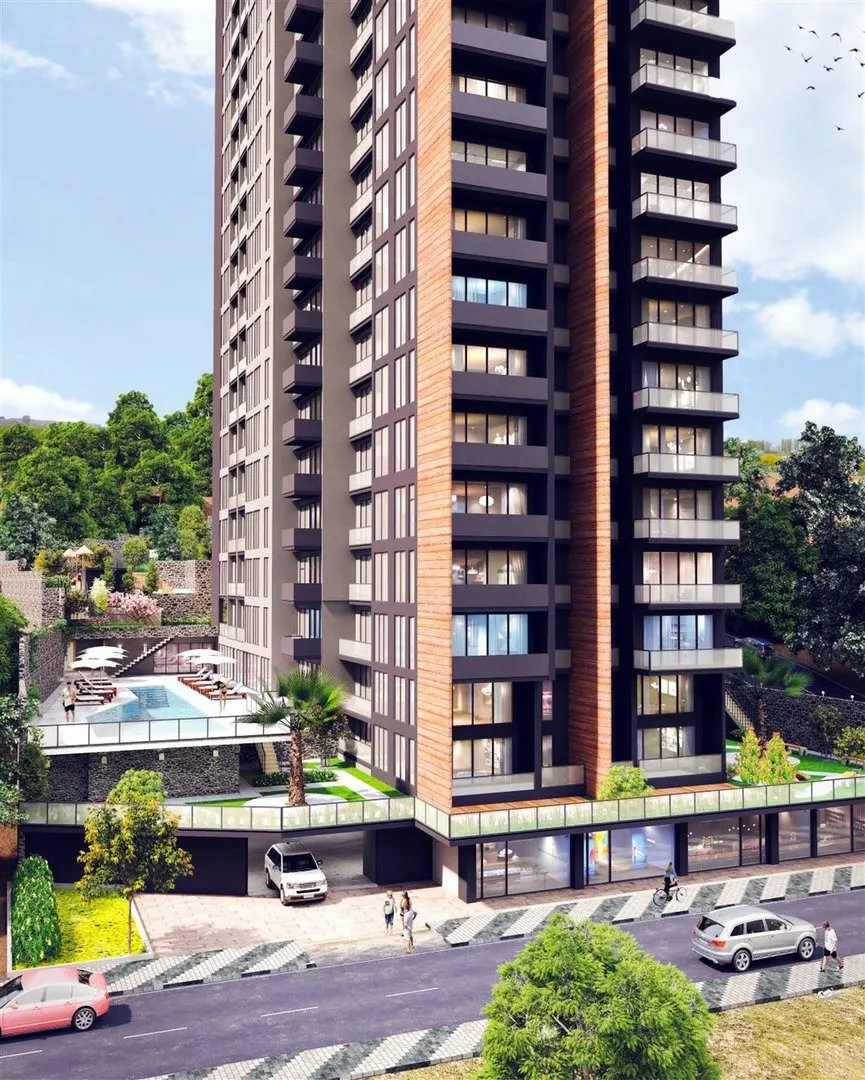 Exodus Panorama tower seen from the street