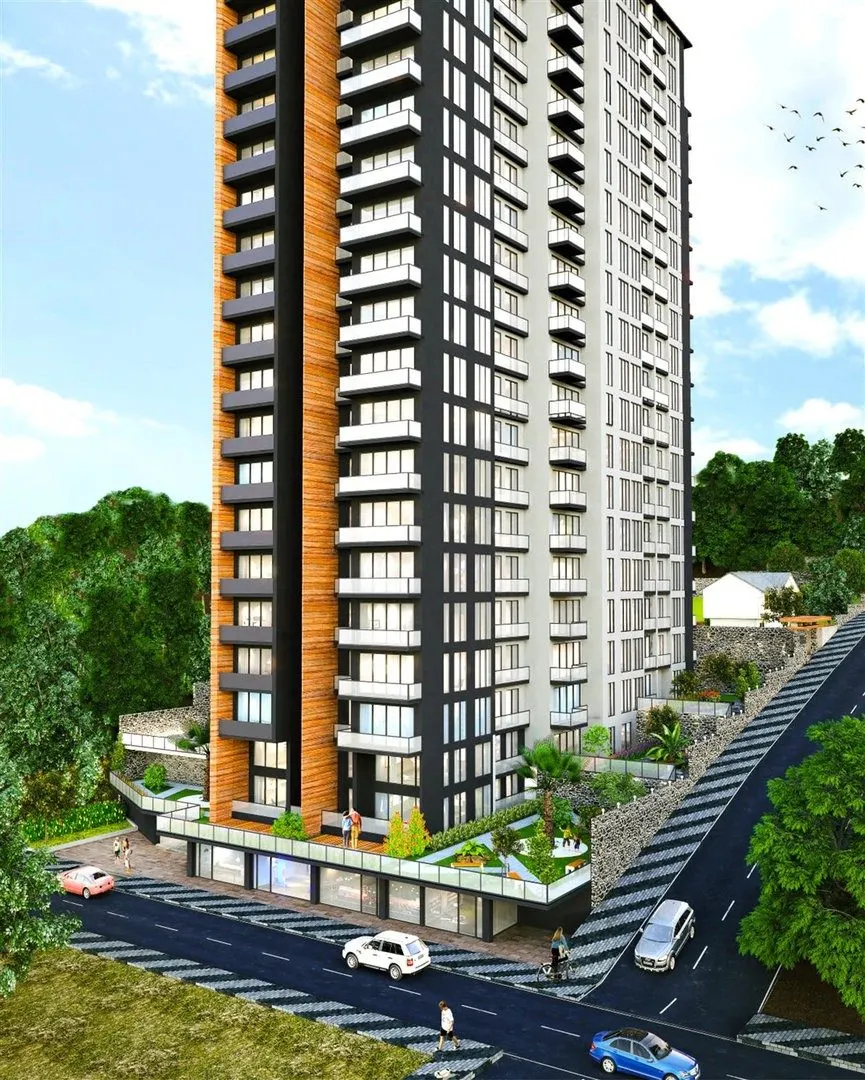 Exodus Panorama tower from the road below
