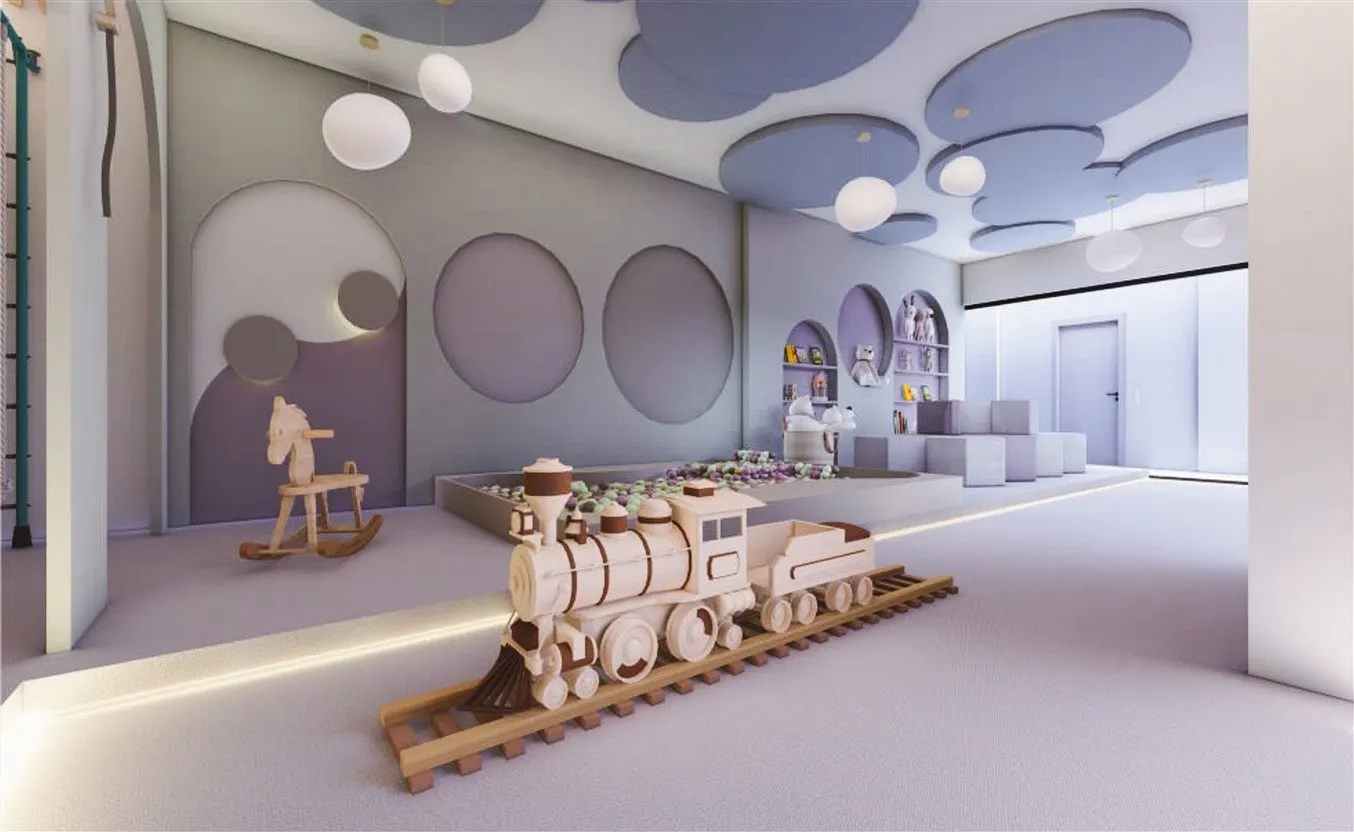 Children's playroom at Exodus Panorama