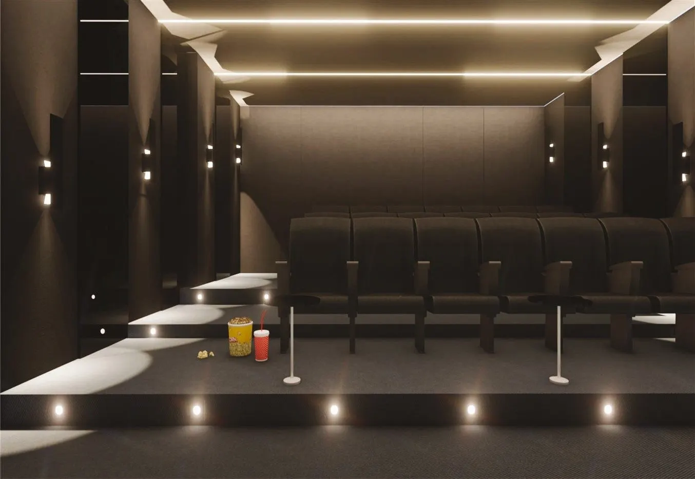 Cinema room at Exodus Panorama