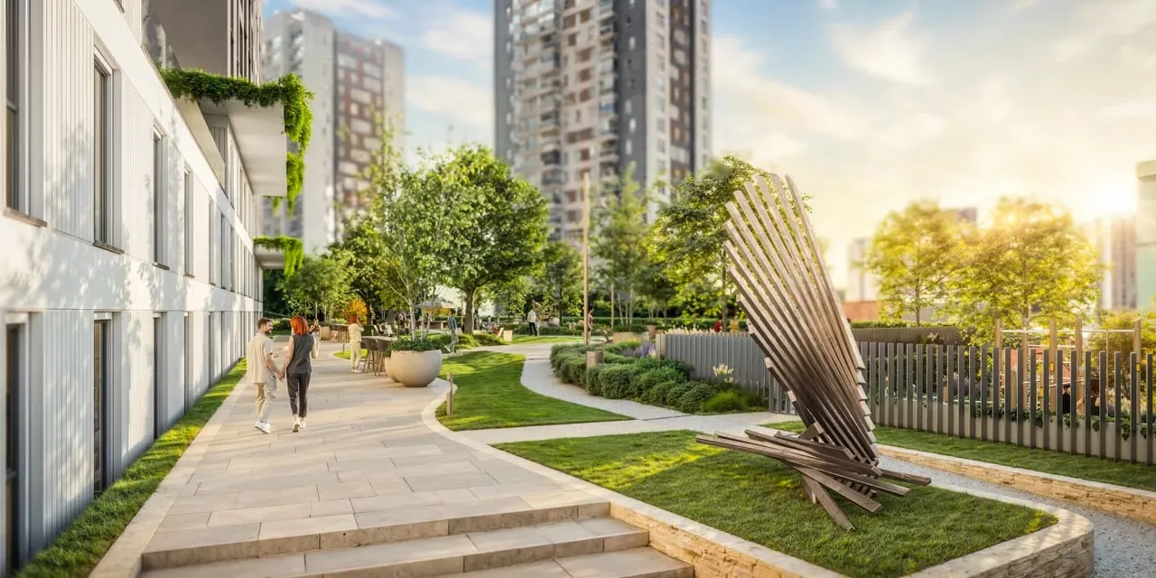 Garden walkway at Forev Tem Istanbul