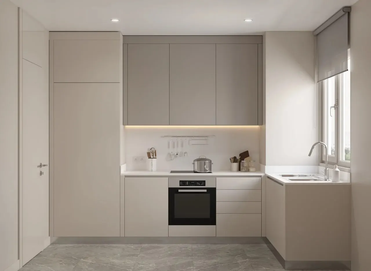 Kitchen in a Forev Tem Istanbul apartment