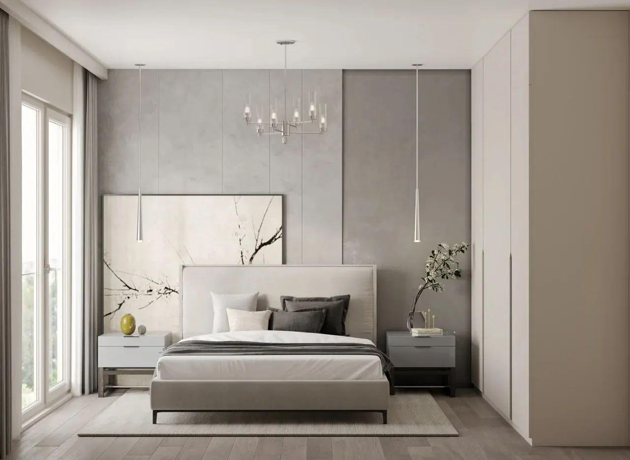 Bedroom in a Forev Tem Istanbul apartment
