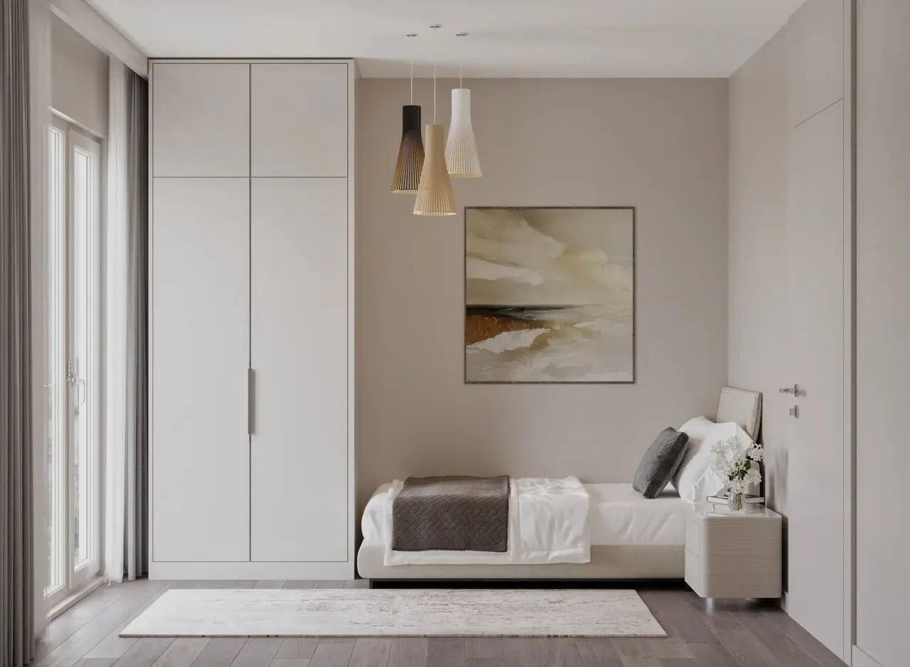 Single bedroom in a Forev Tem Istanbul apartment