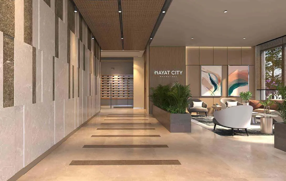 Entrance lobby of Hayat City Mahmutbey