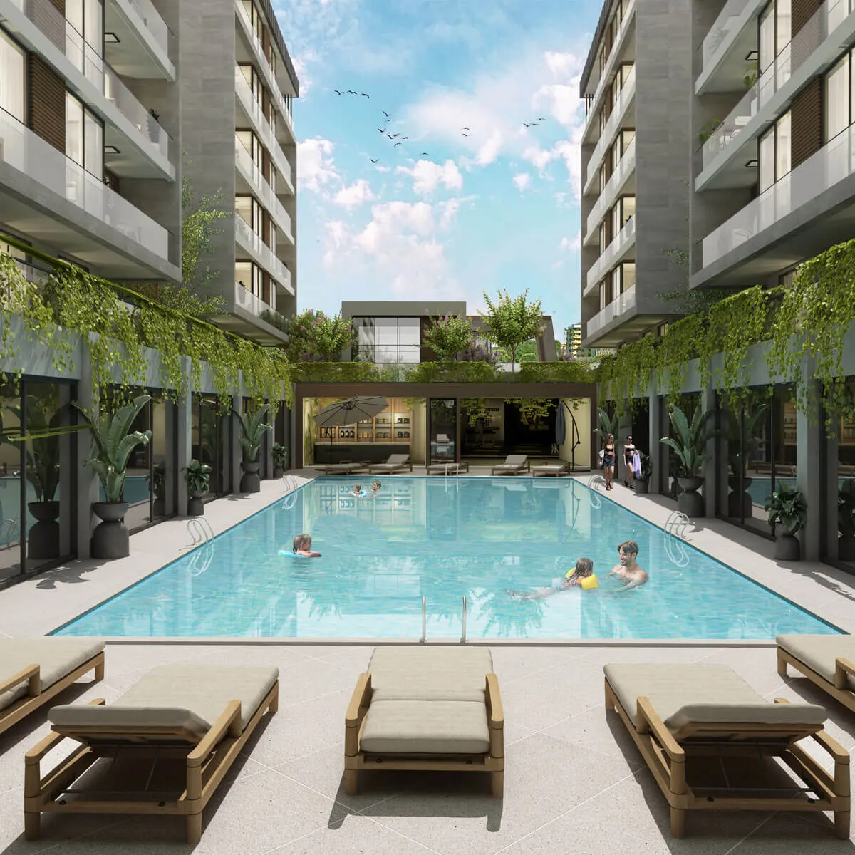 Swimming pool at Cadde Bakirkoy