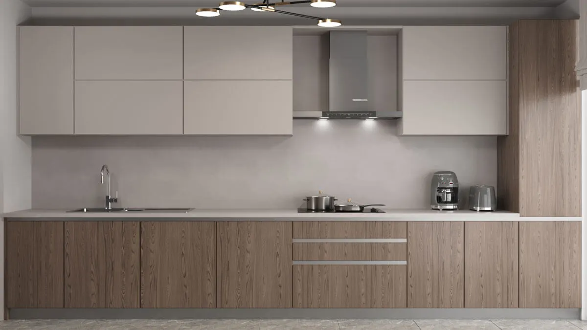 Kitchen of a Cadde Bakirkoy apartment