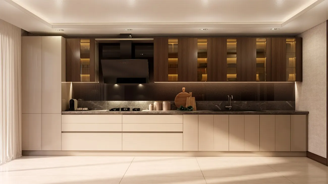 Kitchen in a Lotus Yasam apartment