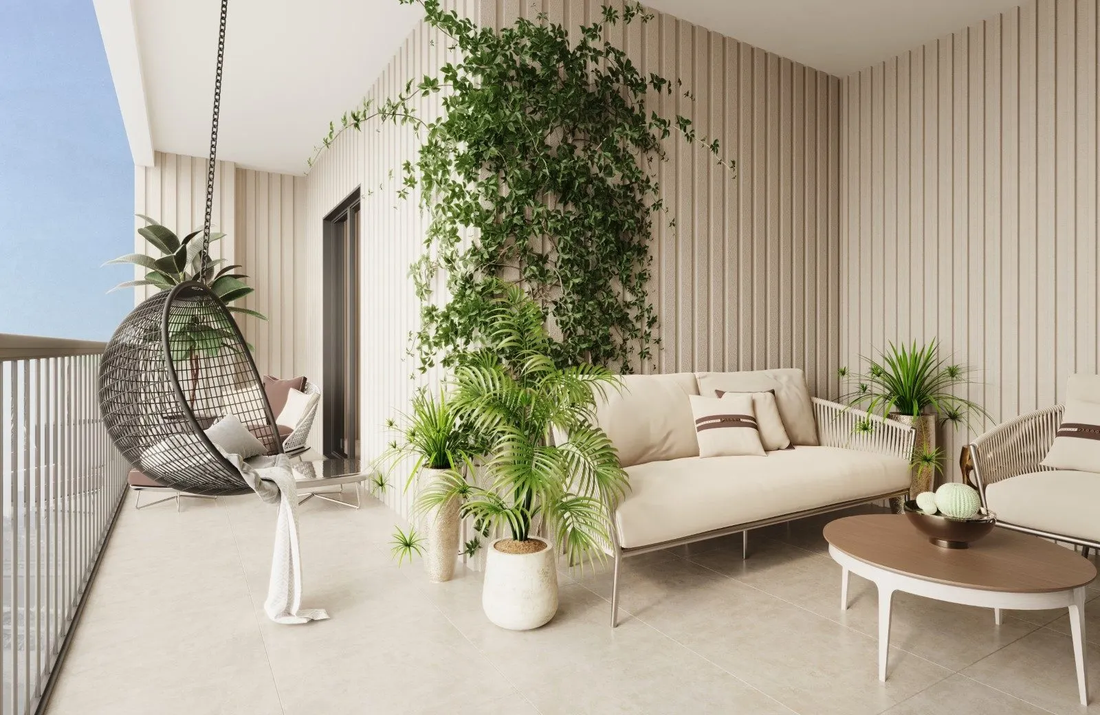 Living room of a Major Golyaka apartment