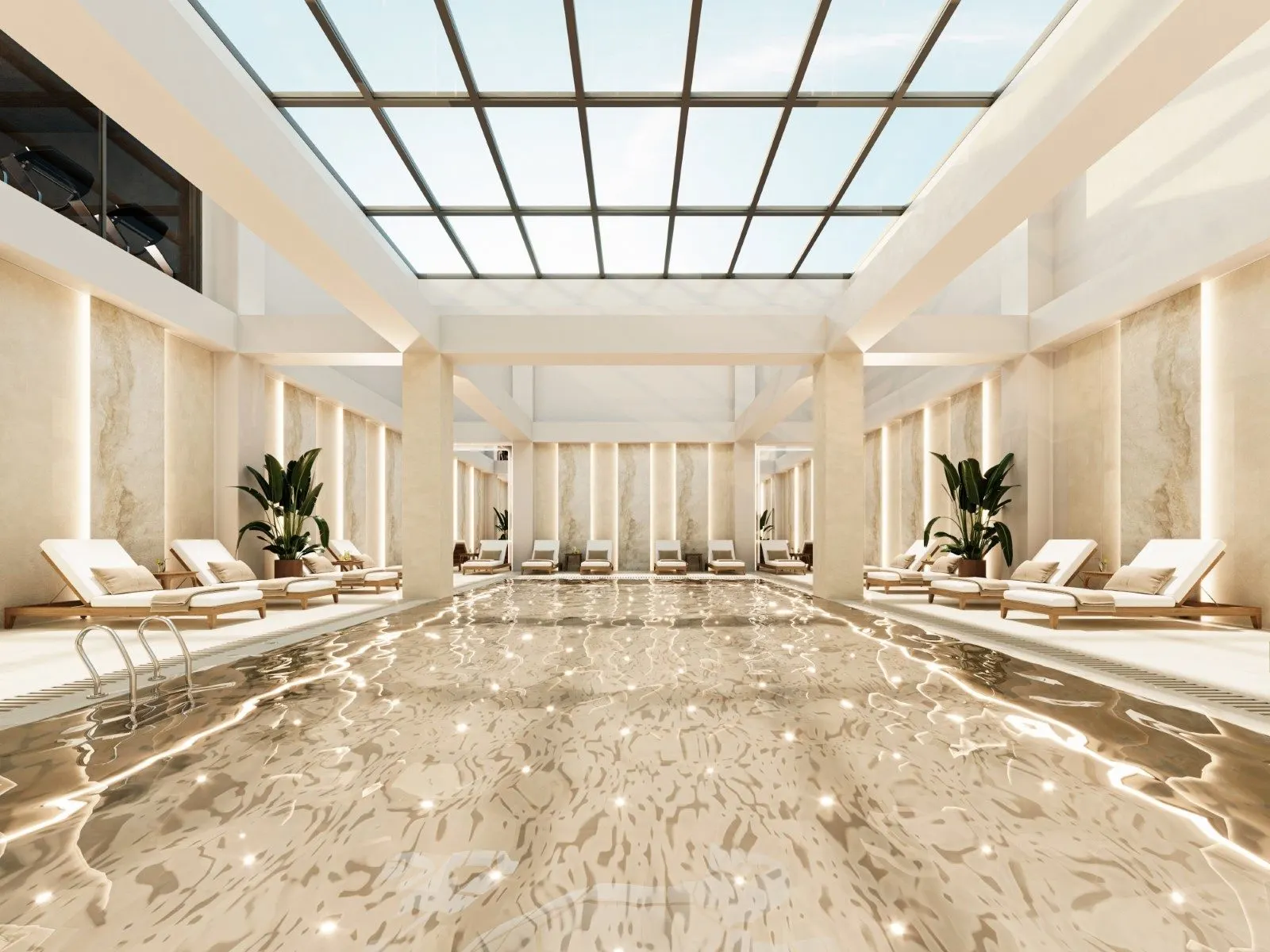 Indoor pool at Major Golyaka