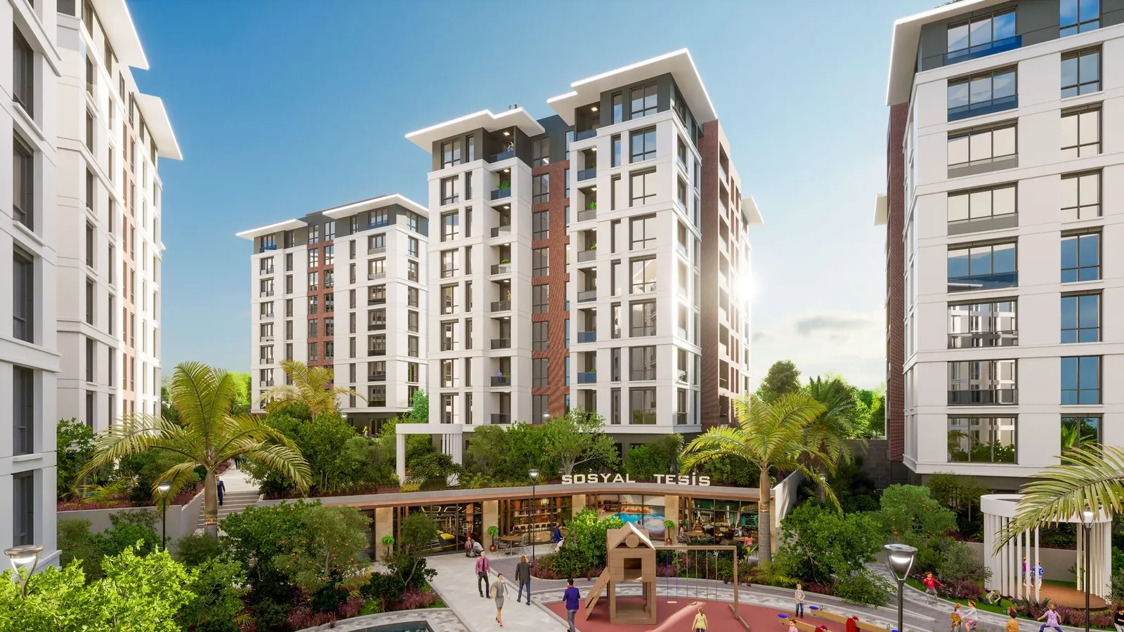 Marmara Koru blocks around the social facility