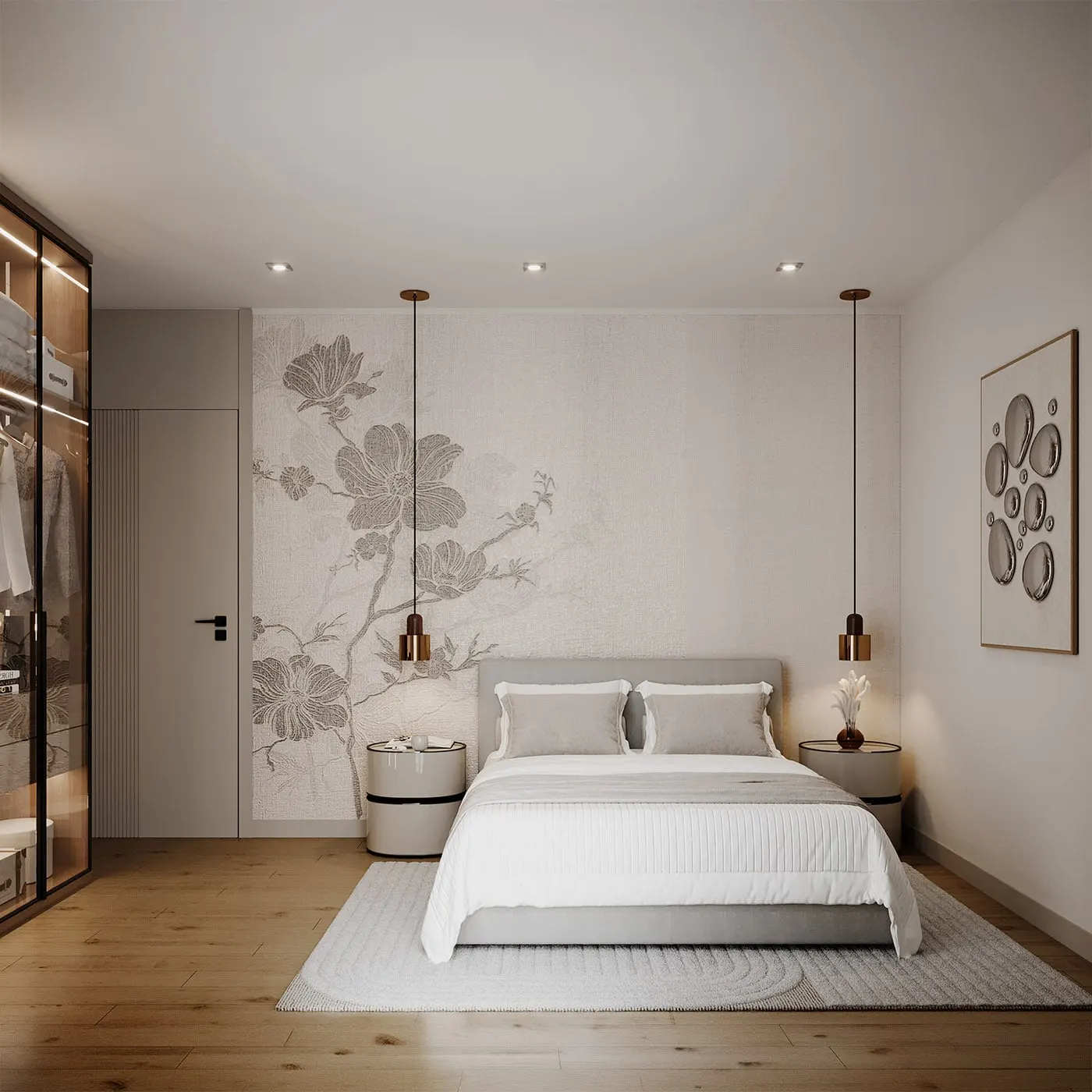 Bedroom in a Mavera Warda apartment