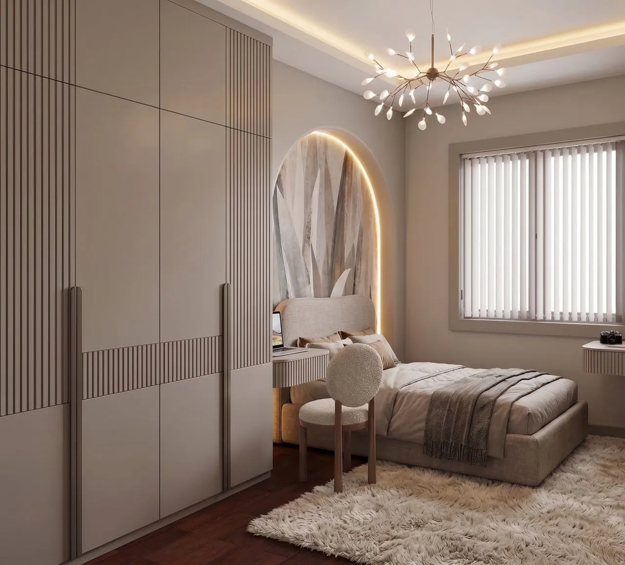 Children's room in a Meda Modern Park apartment