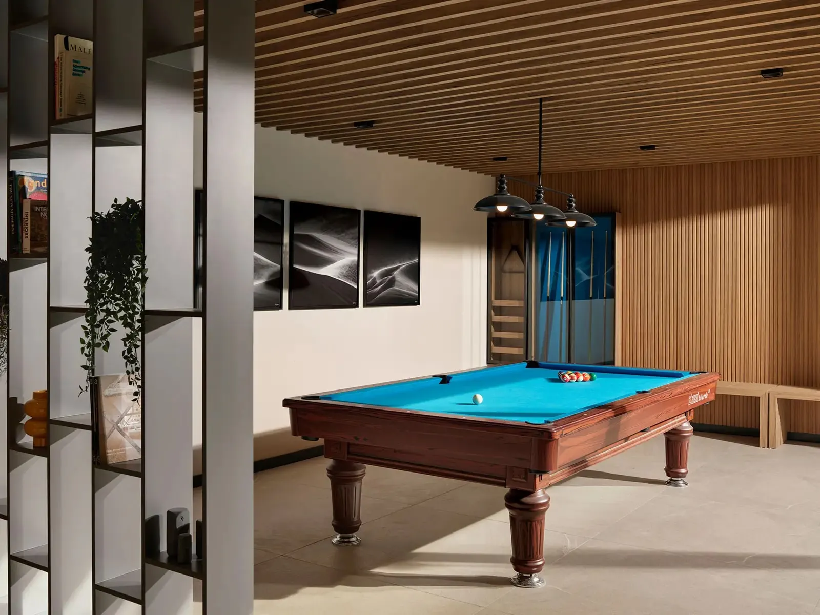 Game room with a billiards table at Naturalist Verde
