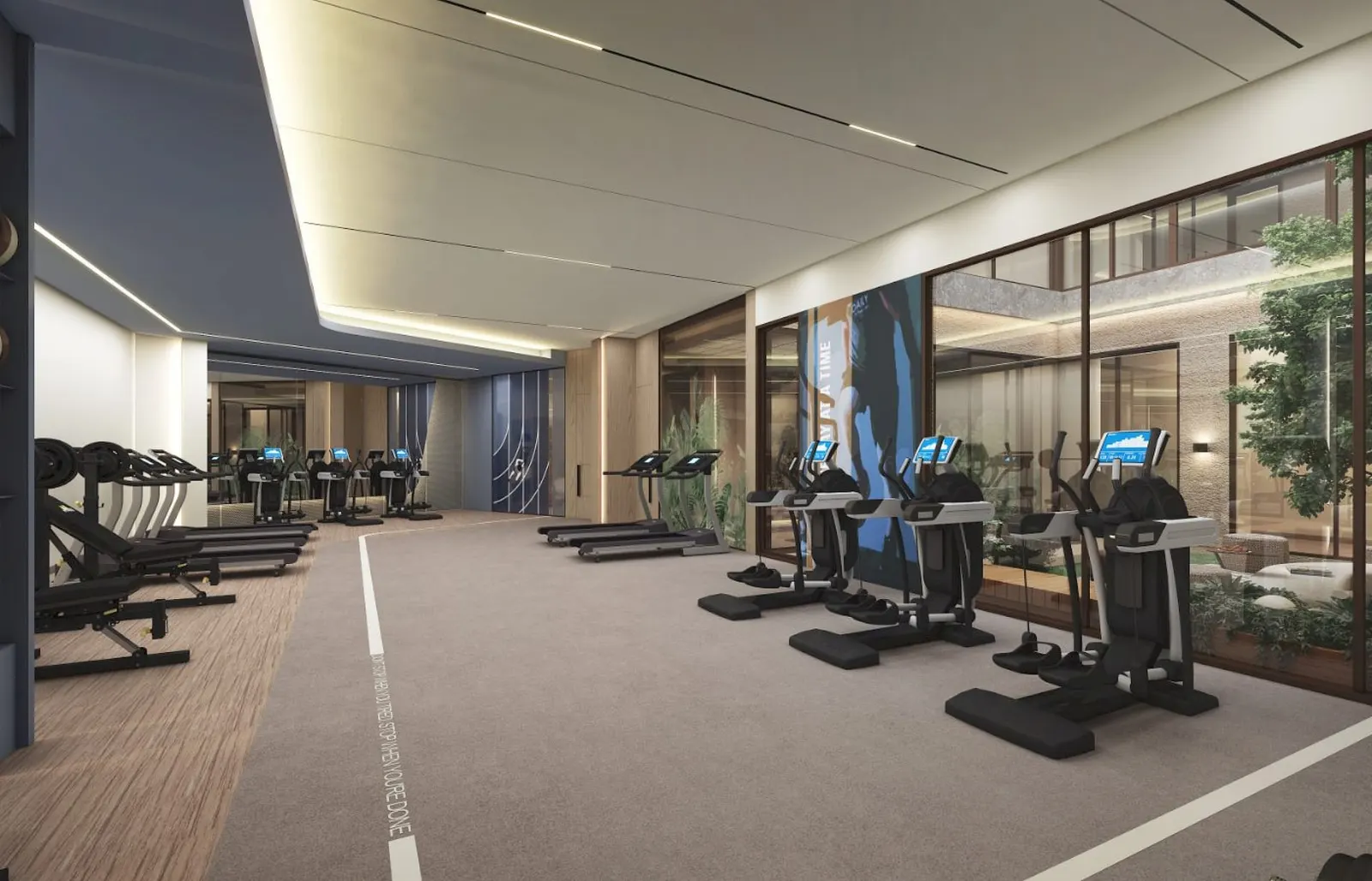 Gym at Nevbahar Kemer Evleri