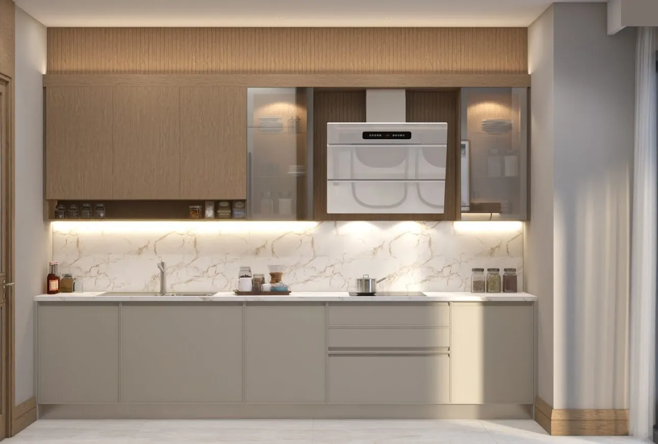 Kitchen in a Next Level Kemer apartment