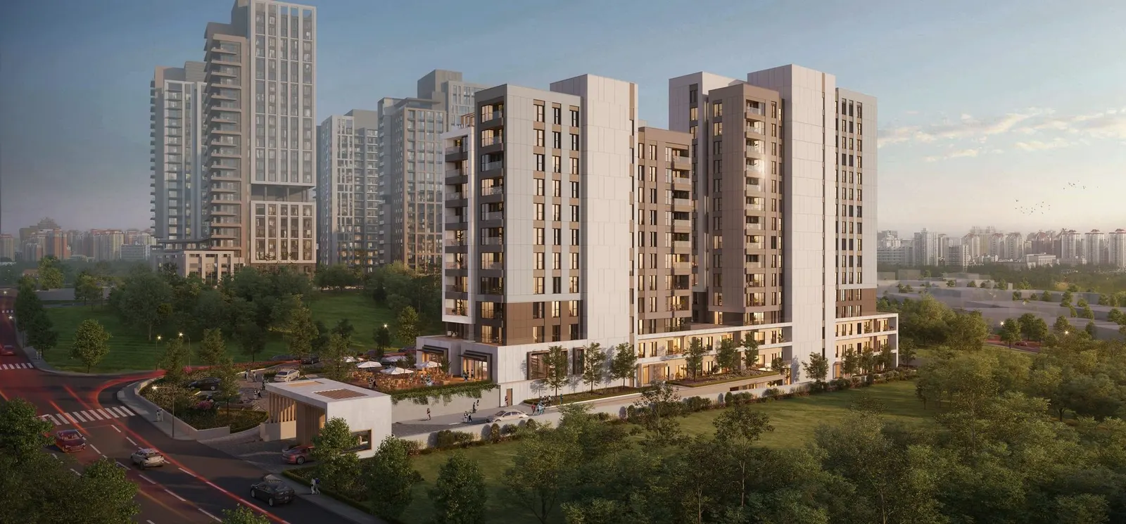The two Odak Istanbul blocks