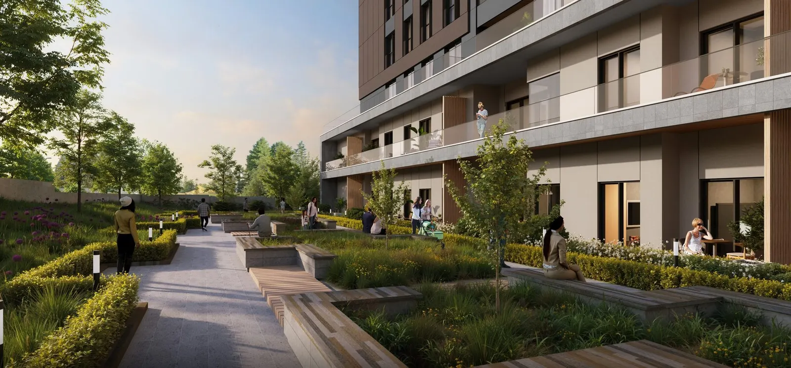 Roof garden at Odak Istanbul