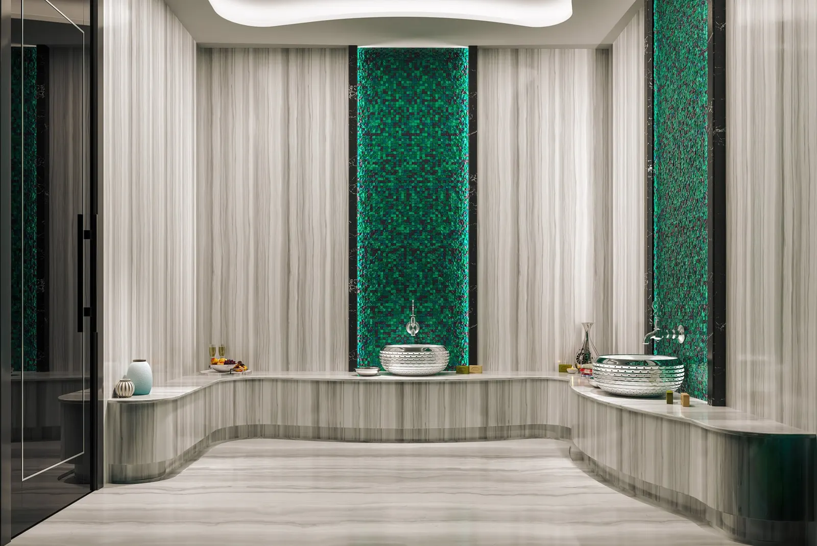 Turkish bath in an Onay Buyuk Konaklar villa