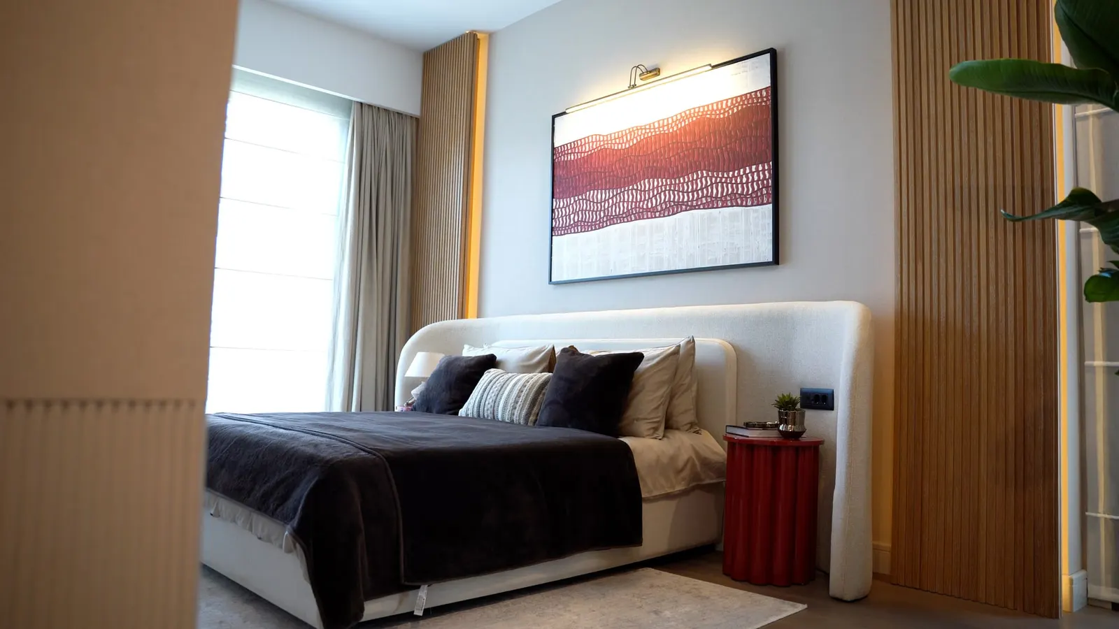 Bedroom in the OrmanYaka show apartment