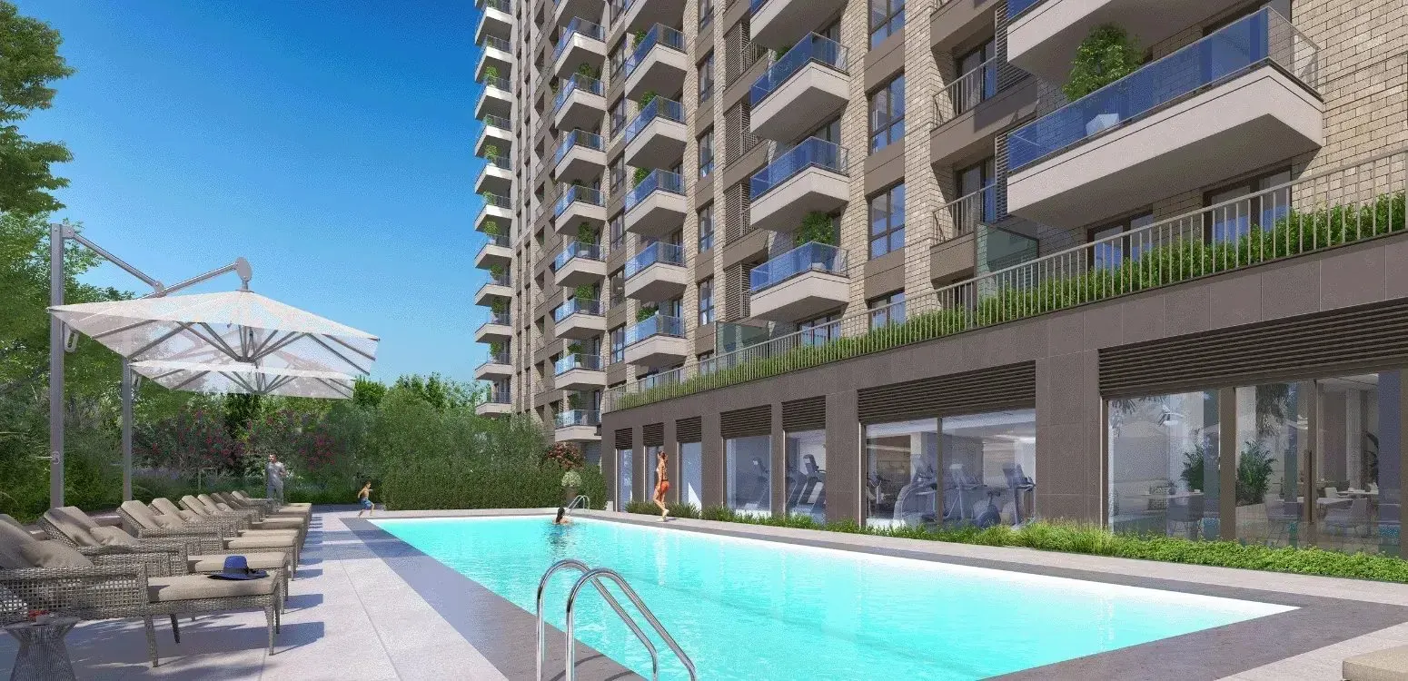 Outdoor pool at Ozak Dragos