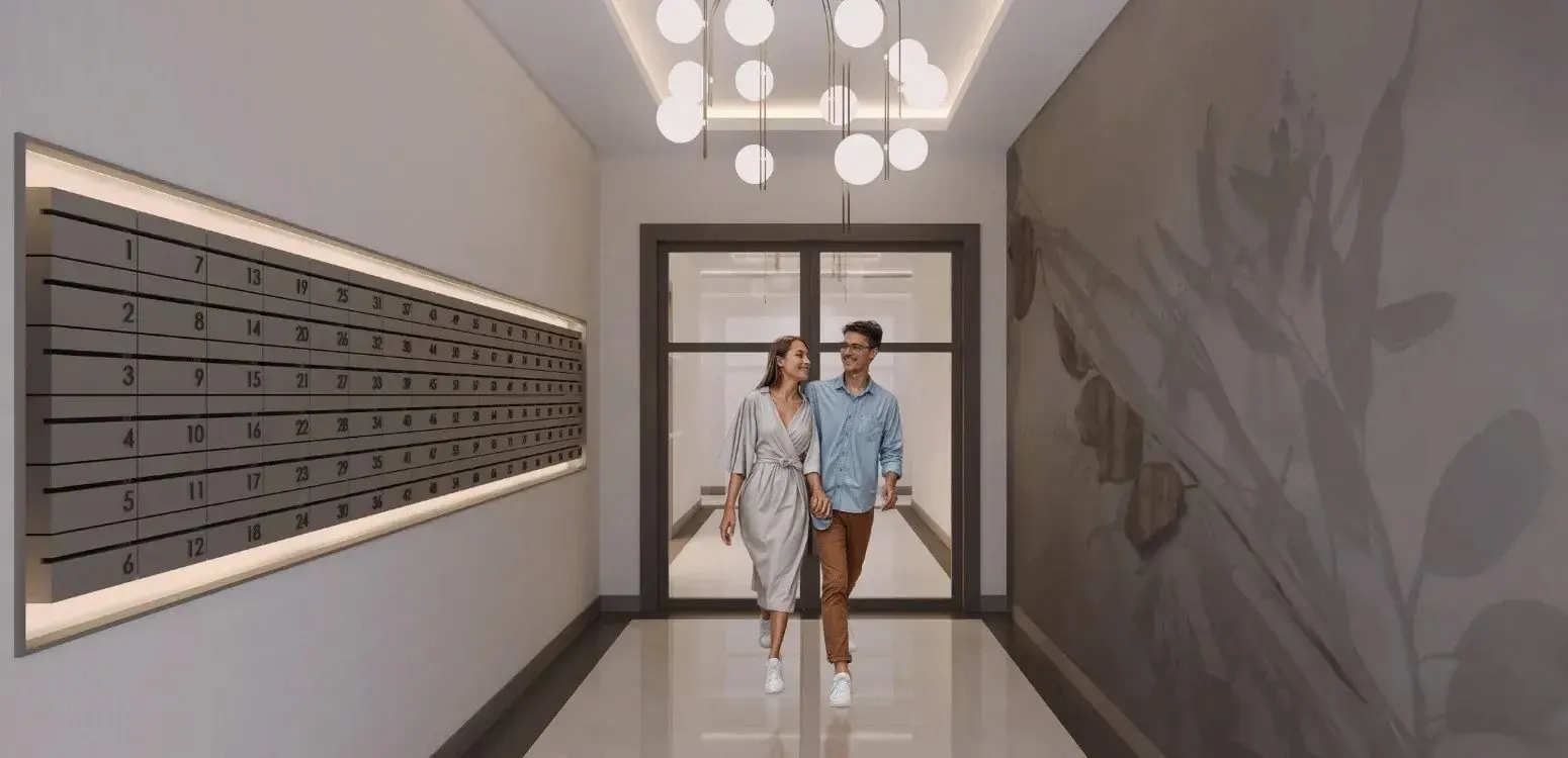 Block entrance hall at Ozak Dragos