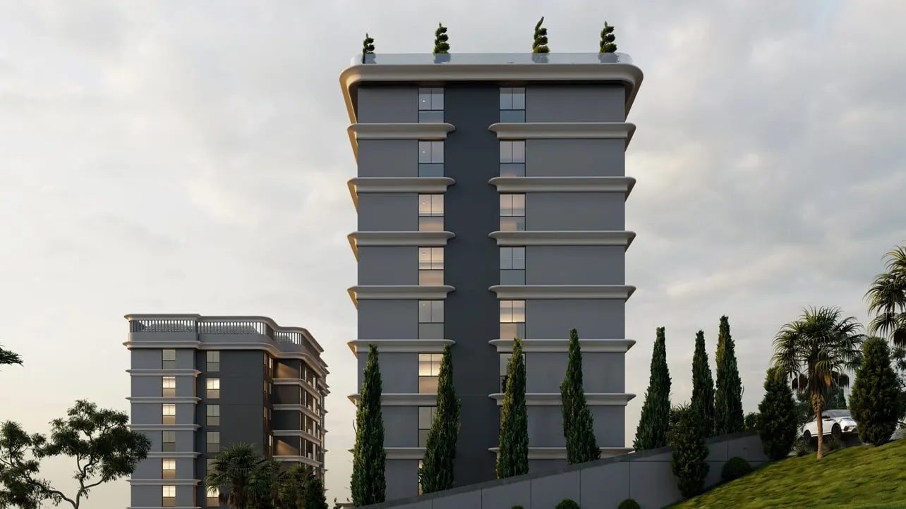 Side view of a Panaroma Altinoluk block