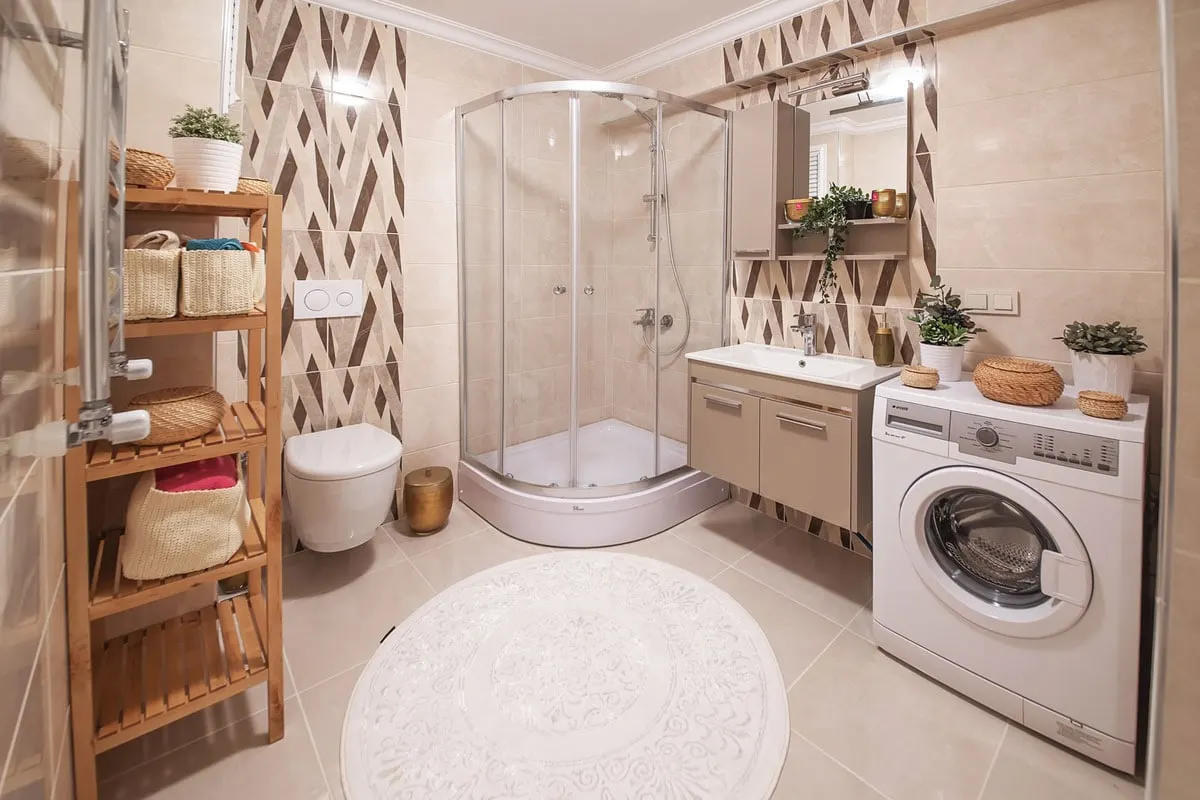 Bathroom in a Renova Evleri apartment