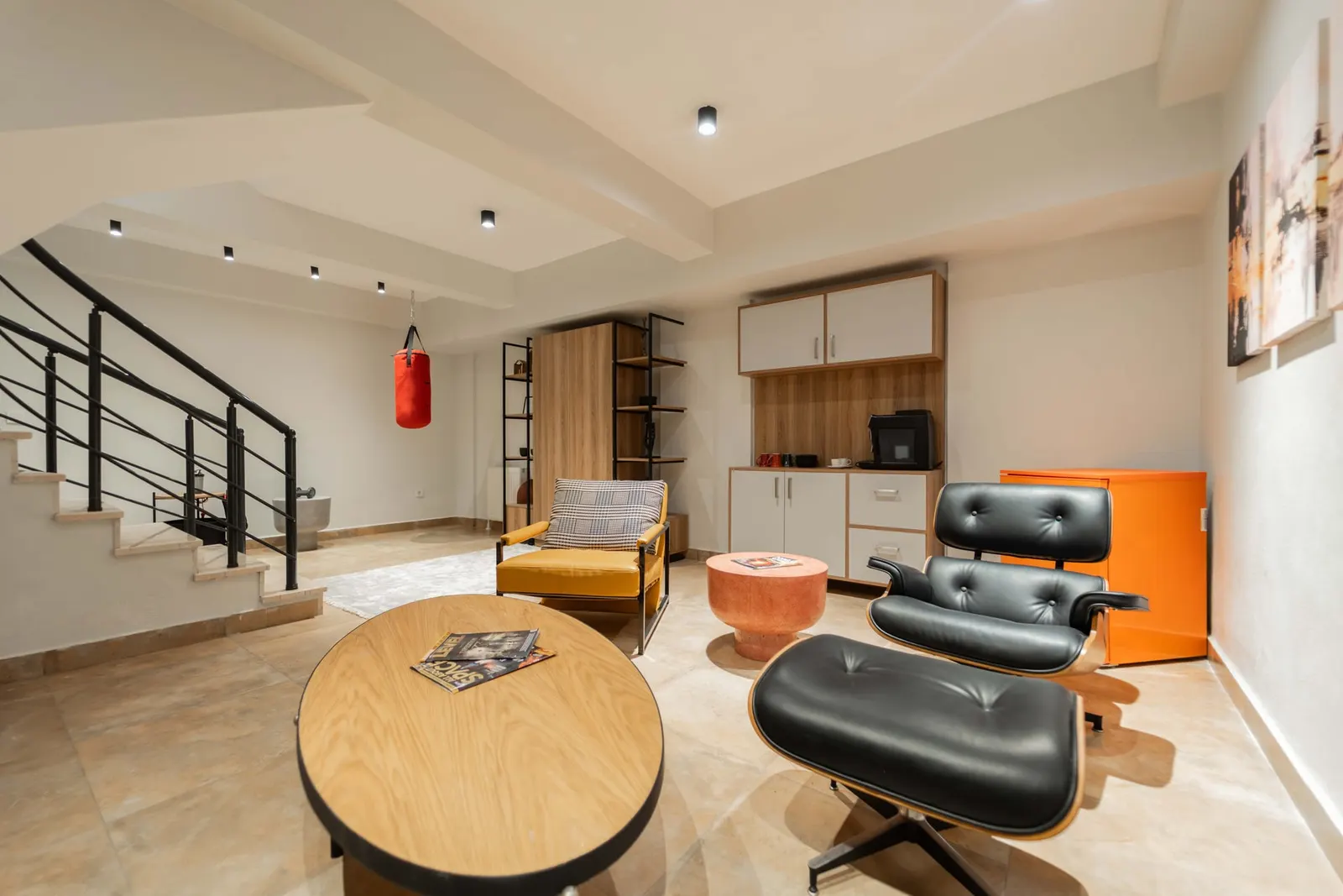 Basement hobby room in a Sylvana Istanbul villa