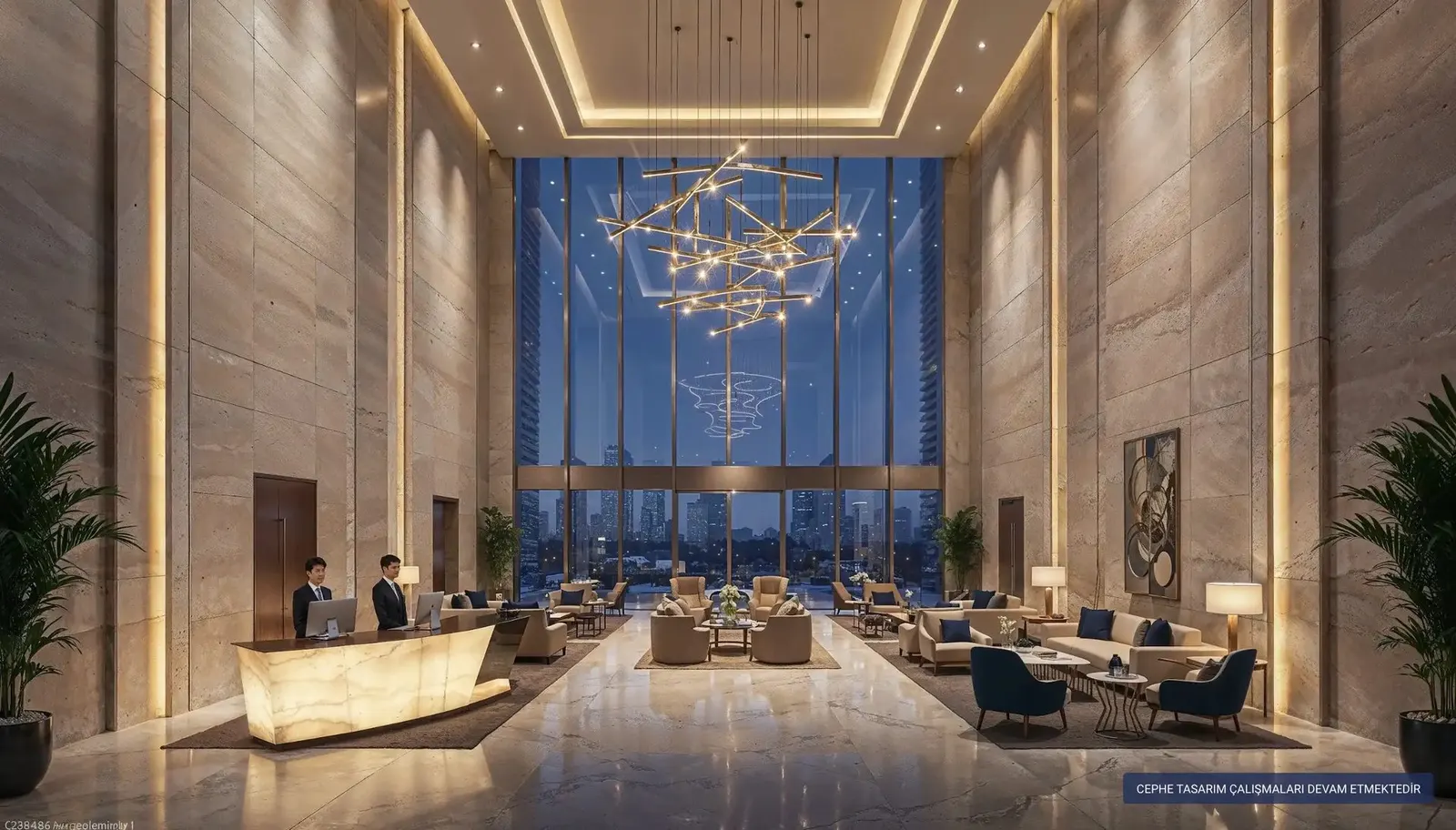 Lobby of Tasyapi Sisli