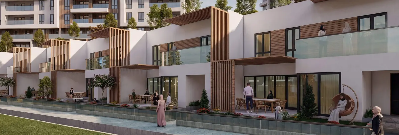 Garden villas at V Yesilada